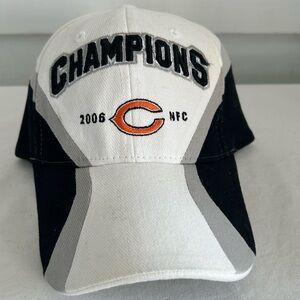 Chicago Bears 2006 NFL NFC Conference Champions Hat – Official Locker Room Editi